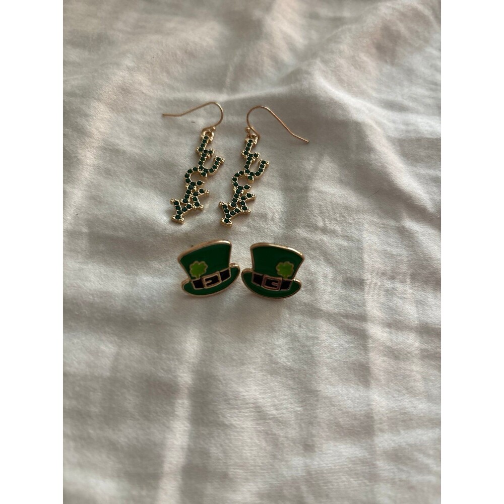 St. Patrick’s Day earring set